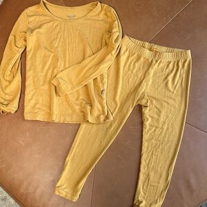 Kyte BABY golden Long Sleeve pajama set